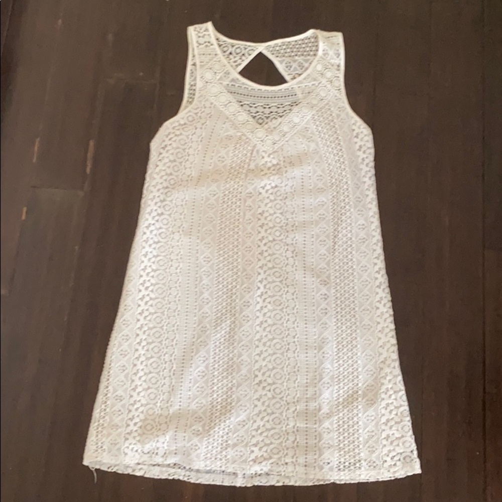 Off white beachy dress